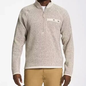 The North Face Gordon Lyons 1/4 Zip Fleece Pullover 5GL27B8 Sandstone Mens XXL